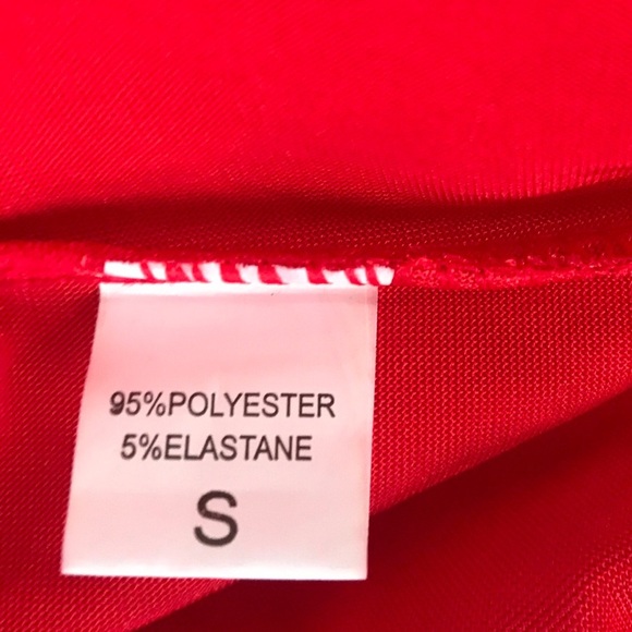 Women’s Sexy Red Corset Red Bodysuit, NWOT - Picture 7 of 9